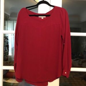 Red Loft Blouse